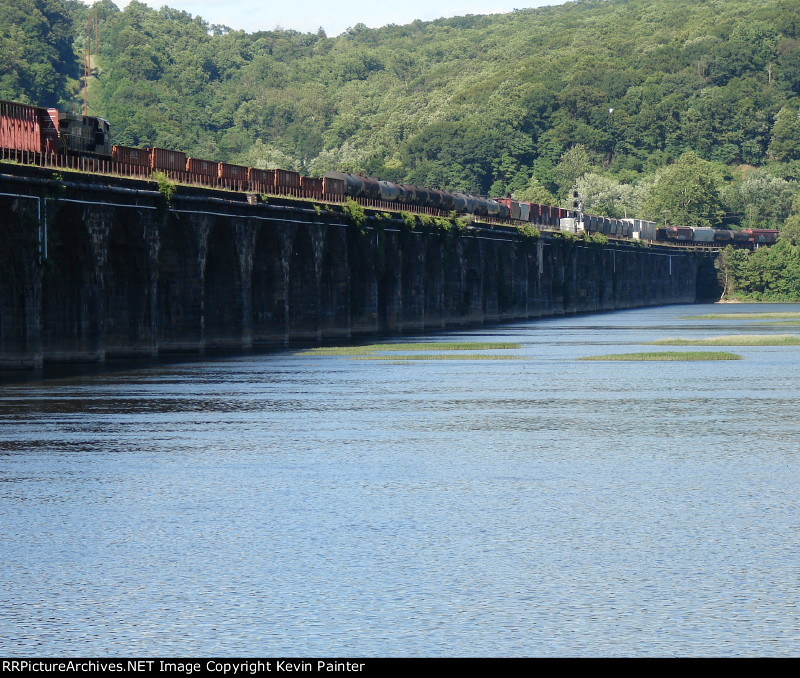 Westbound freight 